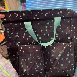 Crossbody Organizing Tote with matching thermal zipper pouch